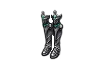 Boots Silver Heart SM